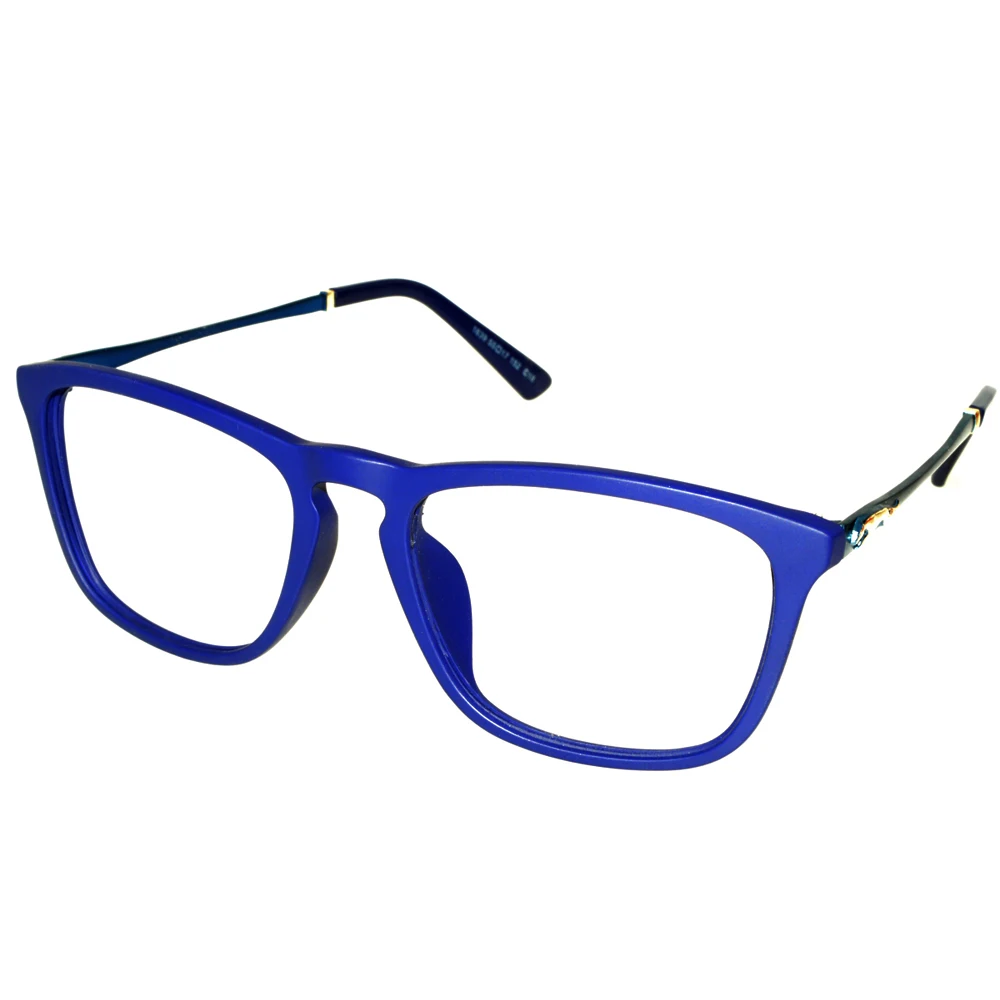 

Retro Reading Glasses Rectangular Blu Metal Frame Optical Eyeglasses for Men Women Ultralight+1 +1.5 +2 +2.5+3 +3.5 +4