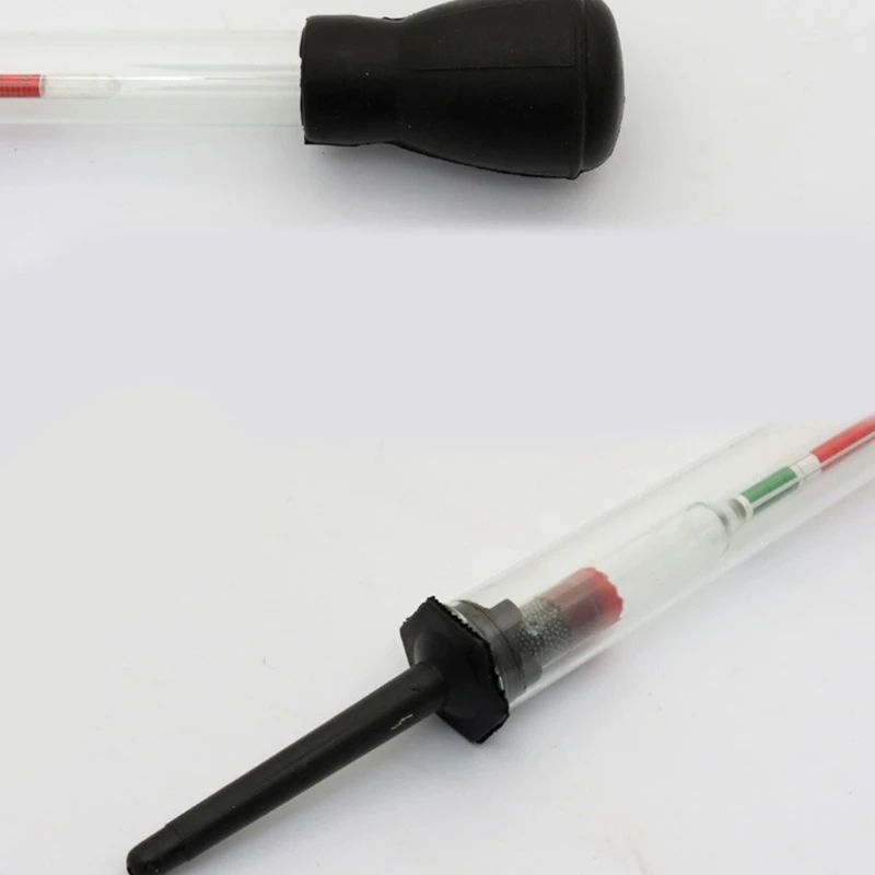 High Precision 0.005 Battery Hydrometer Testing Electrolyte Level Density Lead Acid Specific Gravity Suction Type