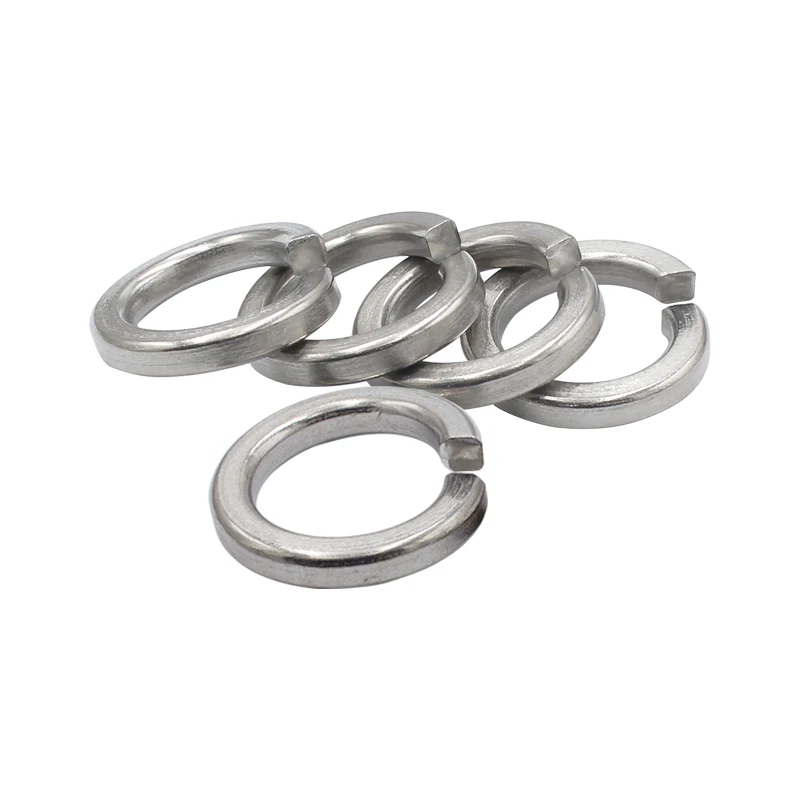 2-100 PCS Spring Lock Washer M2 M2.5 M3 M4 M5 M6 M8 M10 M12 M14 M16 M18 M20 M22 M24 M27 M30 304/201/316 Stainless Steel Washer