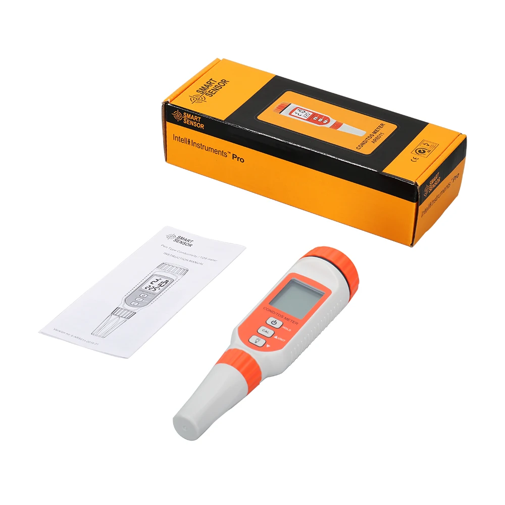 Professional Water Quality Tester 3 in 1 Pen Conductivity Meter TDS / COND TEMP Analyzer Total Dissolved Solid Temperature tool