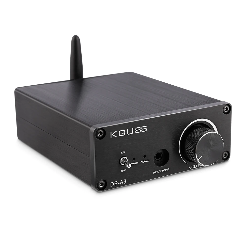 

KGUSS DP-A3 TPA3250 Class D HIFI QCC5125 Bluetooth 5.0 HIFI power amplifier board Digital power amplifier 100W+100W LDAC APTX