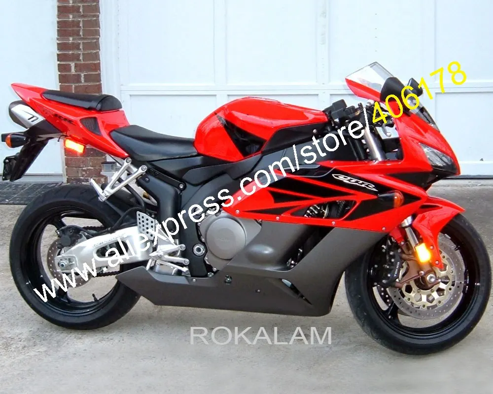 

Обтекатель CBR1000RR 04 05 для Honda CBR1000 RR 2004-2005, красные, черные обтекатели мотоциклов в Китае (литье под давлением)