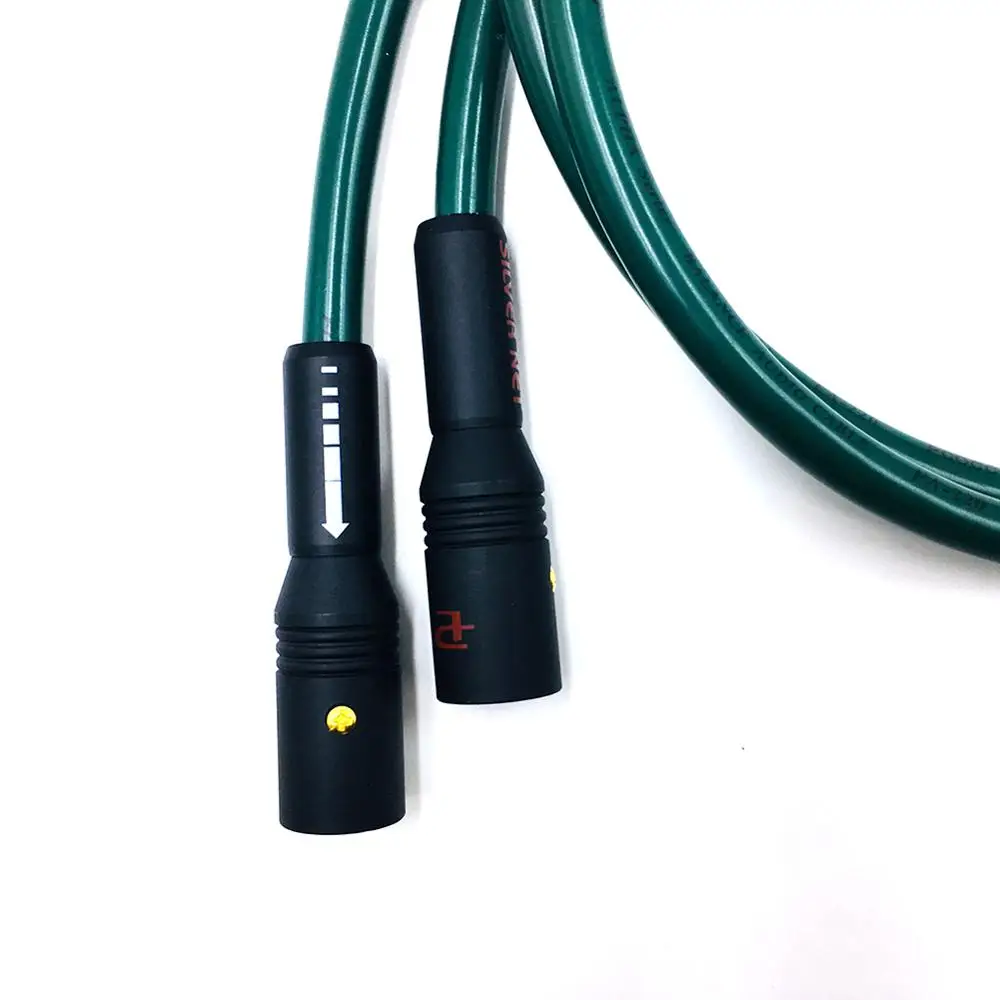 Hi-End OFC Hifi FA-220 OCC สายลําโพงลําโพงเครื่องขยายเสียงเครื่องเล่น CD DVD RCA เชื่อมต่อ