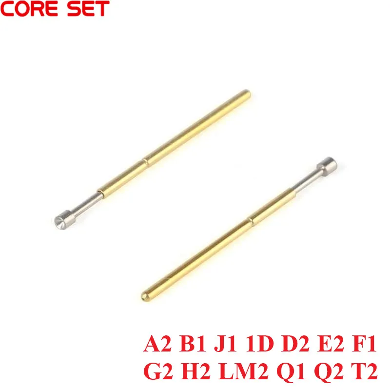 10PCS Sonda di Prova P50-A2 P50-J1 P50-1D P50-D2 P50-E2 P50-F1 P50-G2 P50-H2 P50-LM2 P50-Q1 P50-Q2 P50-T2 Primavera Sonda A Scomparsa