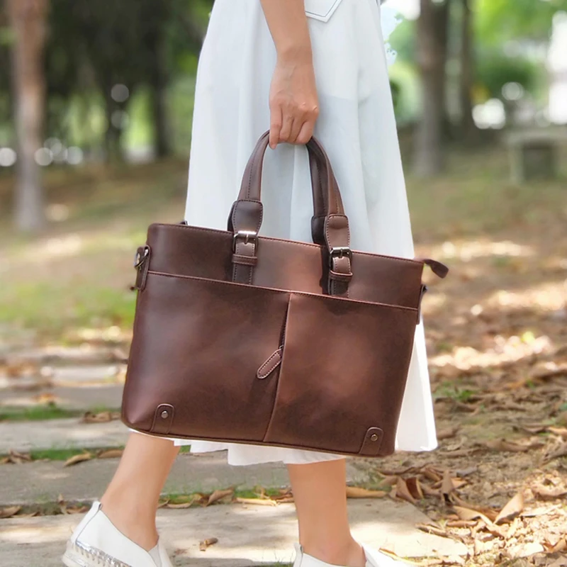 Vintage Fashion Style Women Bag NEW Brand Design Literary Women OL Business Handbag Multifunction OK for 13\