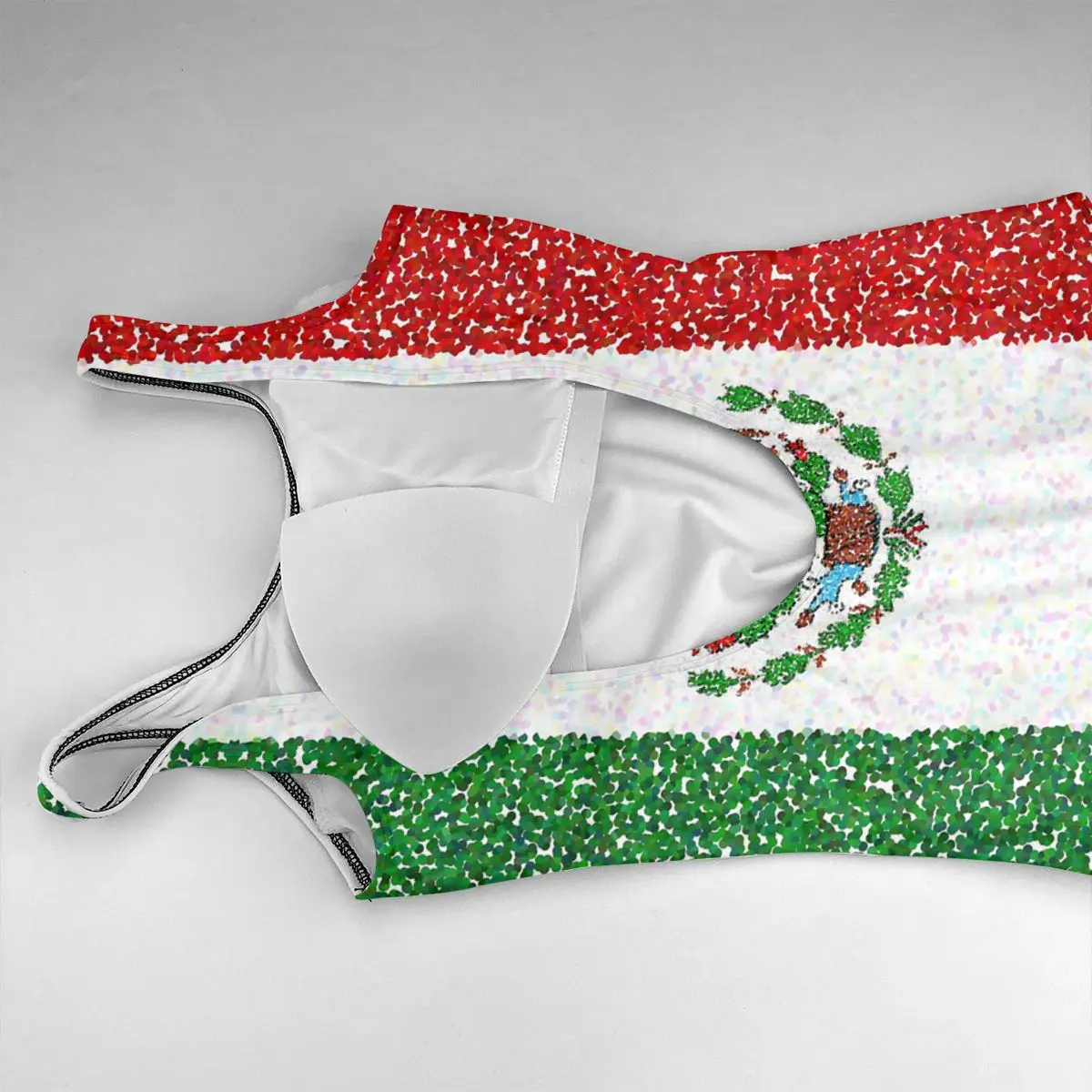 Mexico Flag sexy Bikinis Women Swimsuit Low Waist Swimsuit Women summer vacation bathing suit SwimSuit M3