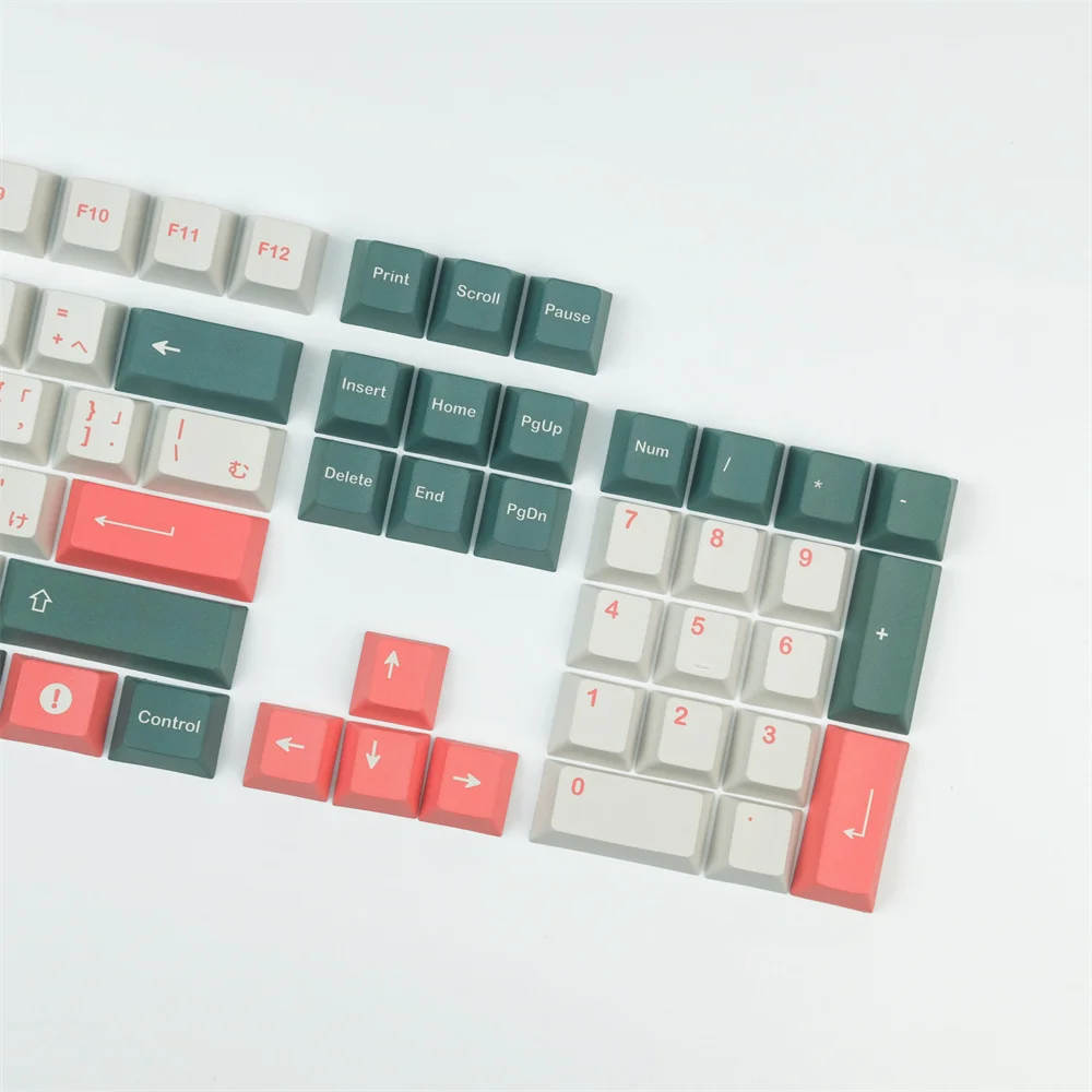 GMK الوحش Keycap 5 الوجه صبغ-Subbed الكرز الشخصي 140 مفاتيح PBT مجموعة كاملة Keycap ل GH60 61 64 68 87 96 104 لوحة المفاتيح الميكانيكية