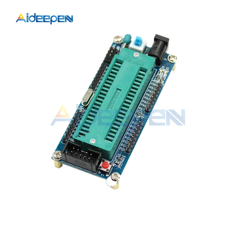 AVR ATMEGA16 Minimum System Board ATmega32 Development Board Without USB ISP USBasp Programmer ISP ATTiny 51 Board Module