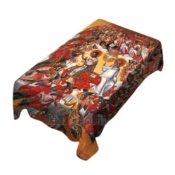 Jesus Rectangle Tablecloth By Ho Me Lili Christ Prophet God Sacred Religious Belief Western Worship Theology