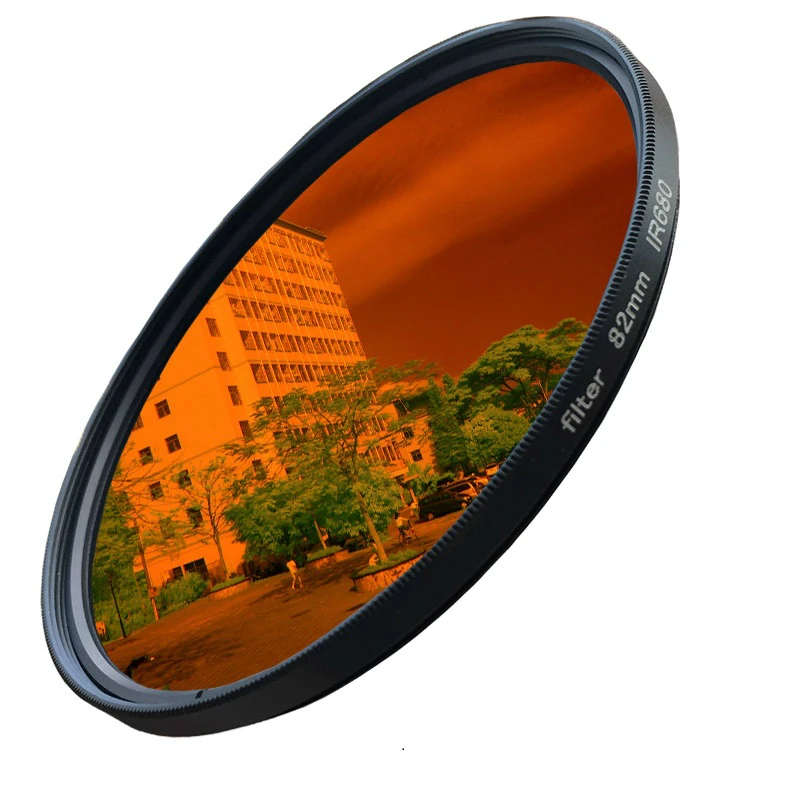 RYH 52-82mm Ir680 Ir720 Ir760 Ir850 Ir950 Infrared Infra-red Ir Filter 720nm Fun Artistic Photography Camera Lens Filter