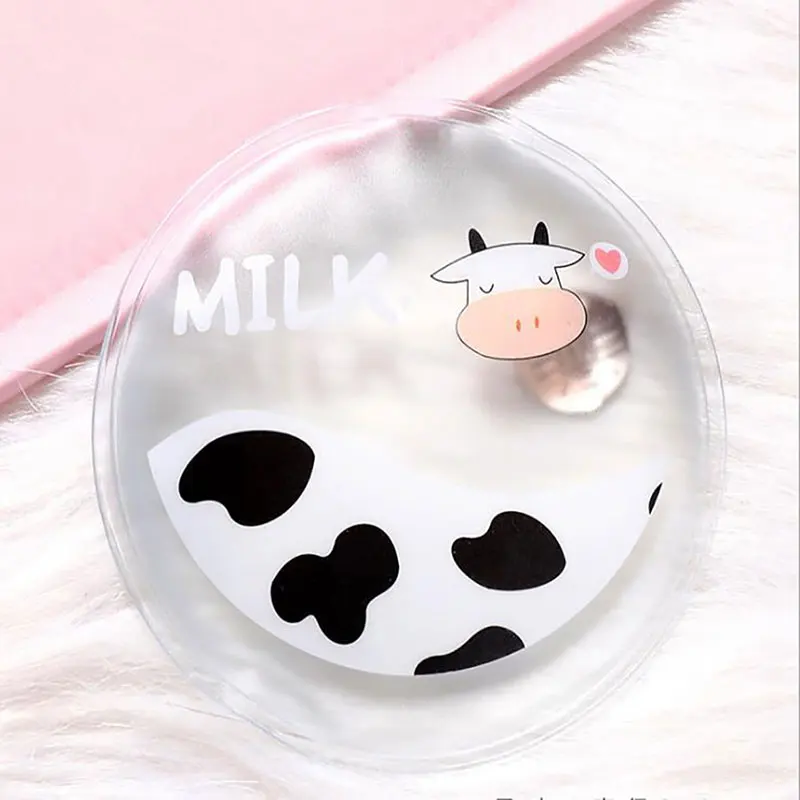 NEW 1Pc Winter Cartoon Warm-fitting and Fast Self-Heating Handbag Reusable Gel Hand Warmer Cute Word Print Instant Heating Pack