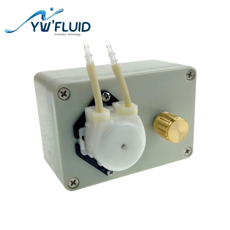 

YWfluid YW03 AC220V/240V Max Flow 100ml/Min Laboratory Adjustable Speed High Precision Metering Peristaltic Pump