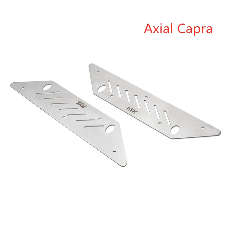 

KYX Racing Stainless Steel Frame Protector Chassis Guard Board for 1/10 Rc Crawler Car Axial Capra Unlimited Trail Buggy UTB