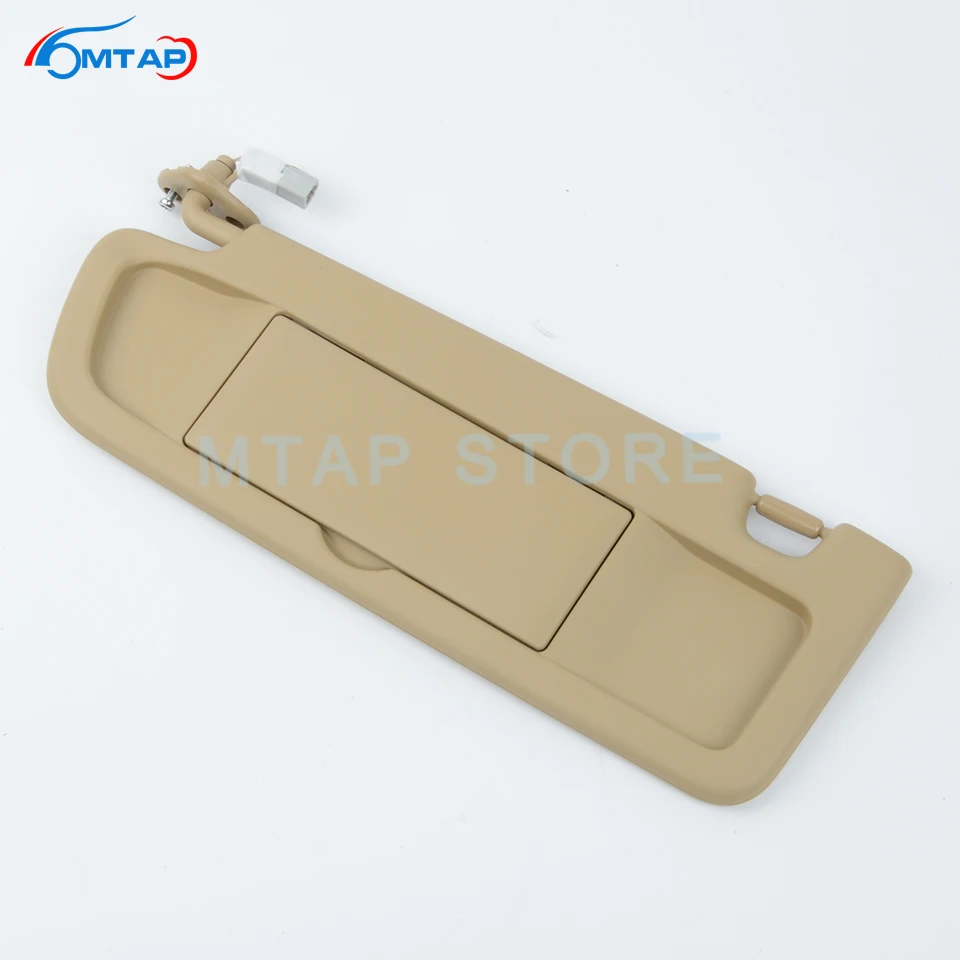 MTAP Beige Sunvisor Sun Shield Visor Sunshade Geniune Quality For Honda For CIVIC FA1 FD1/2 2006 2007 2008 2009 2010 2011