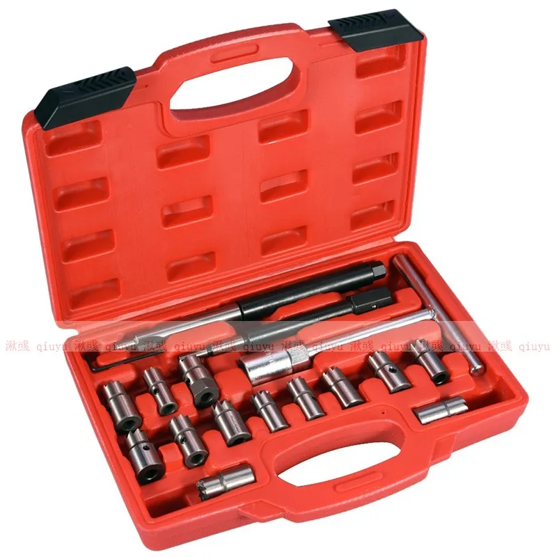 

11PC 17PC Diesel Injector Seat Cutter Cleaner Tool Set Carbon Remover