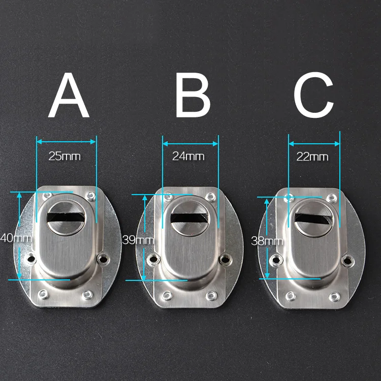 UNILOCKS UNIDECOR Door Control Hardware Anti-Theft Door Cylinder Protection Security Core Dust Cover General Lock Cap