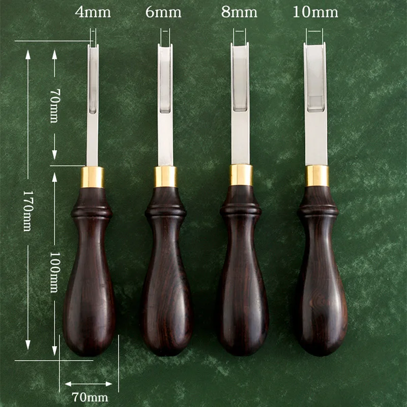 Strumento di assottigliamento del bordo del mestiere di cuoio, taglio della macchina di taglio di Diy per la lama della pala del Edger rotondo di