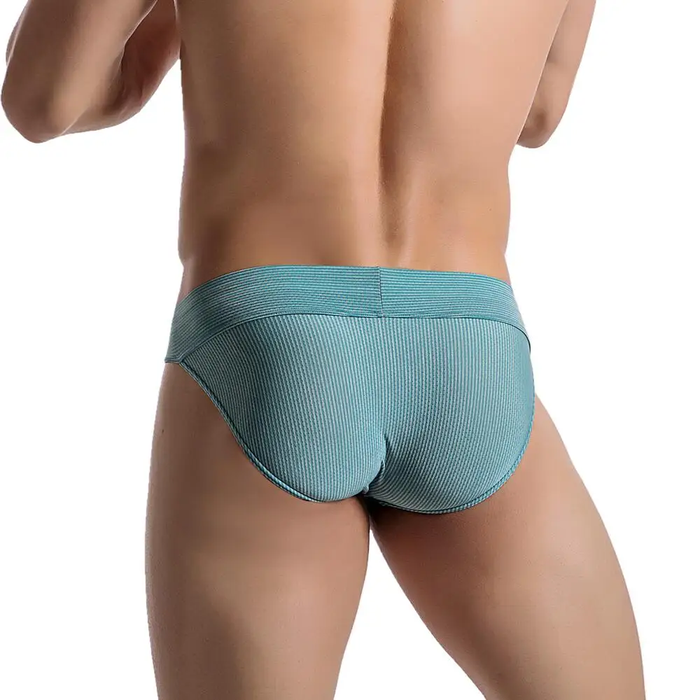 Sexy Männer Low Rise Briefs männer Penis Große U Konvexen Beutel Unterwäsche Slips Slips Männlichen Höschen Stretch Atmungsaktive Unterhose