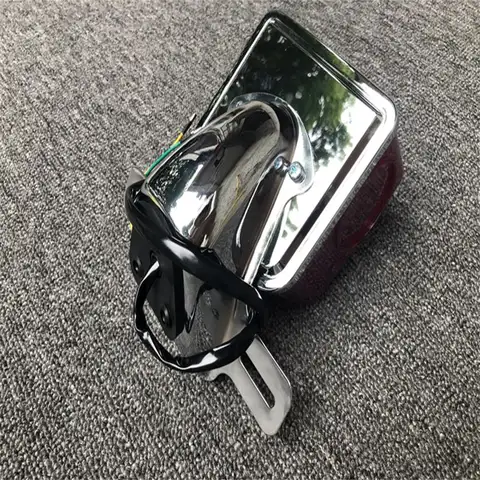 Motorcykel Broms Bakljus Blinkersljus för Suzuki GN125 125CC GN 125 Ljus Hög Effekt 10 best sales Susuki GN 125 - №7