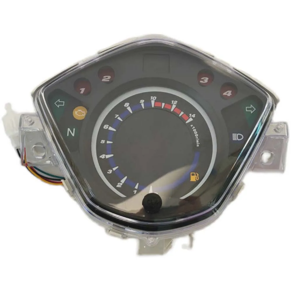 7 Color Screen Motorcycle Instrument  Universal Motorcycle LCD Digital Light Tachometer Odometer 14000rpm Speedometer Backlight