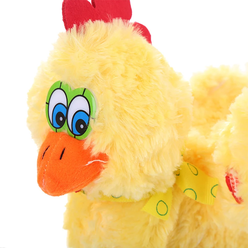 Muñeco de peluche eléctrico para niños, 1 unidad, gran oferta, interesante, cantar y bailar, gallinas ponedoras