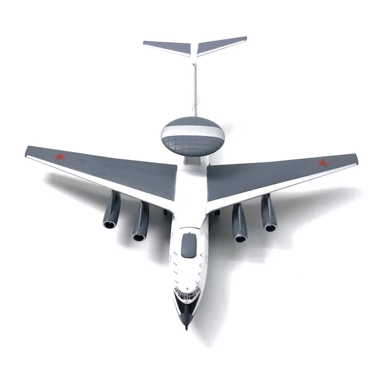 JASON TUTU 1/200 Scale Former Soviet Union Beriev A-50 Fighter planes Diecast Metal Finished Aircraft Model Drop shipping