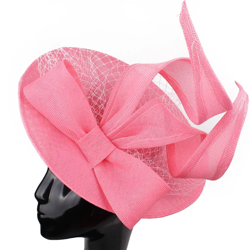 

Kenducky Elegant Women Fascinator Hats Hair Bow Big Chapeau Cap Formal Occasion On Hair Clips For Women Derby Cocktail Fedora