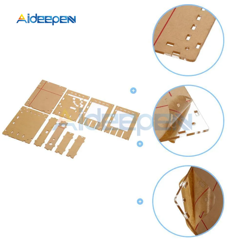 Digitale Oscilloscoop (Volledige Gemonteerd) + Acryl Case + DSO150 P6100 Probe Voor Arduino