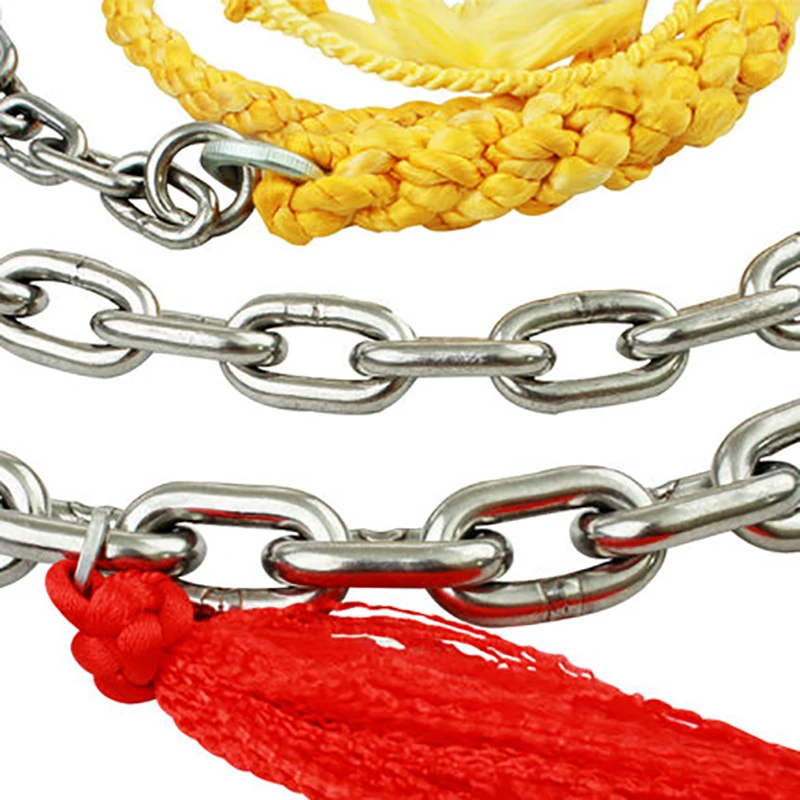 Wushu Chain Whip Stainless Steel and High Carbon Steel Chain Whip Whip Kung Fu Fitness Whip 0.75KG/1KG Lmartial Arts Supplies