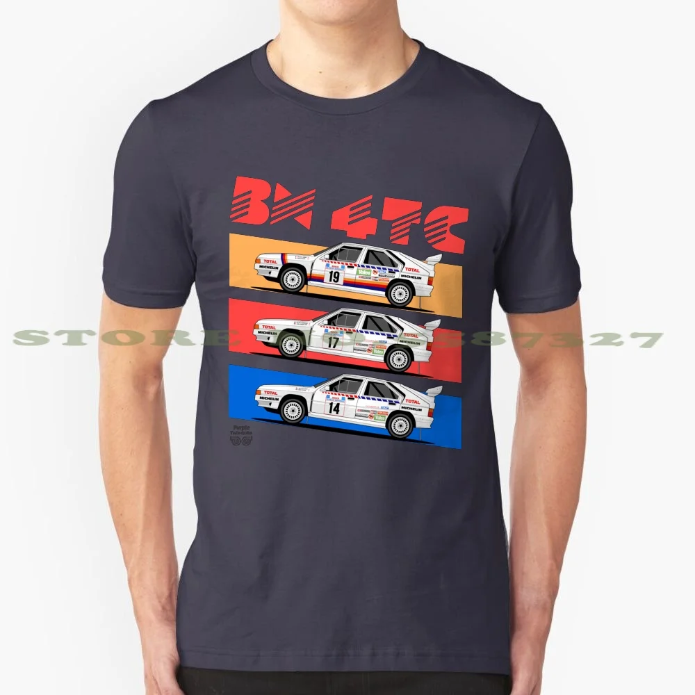 Bx 4Tc Acropolis 100% Cotton T-Shirt Citro ? N Bx 4Tc Groupb Rally Acropolis Acropole Wrc Beast Ugly Strange Groupe Vatanen