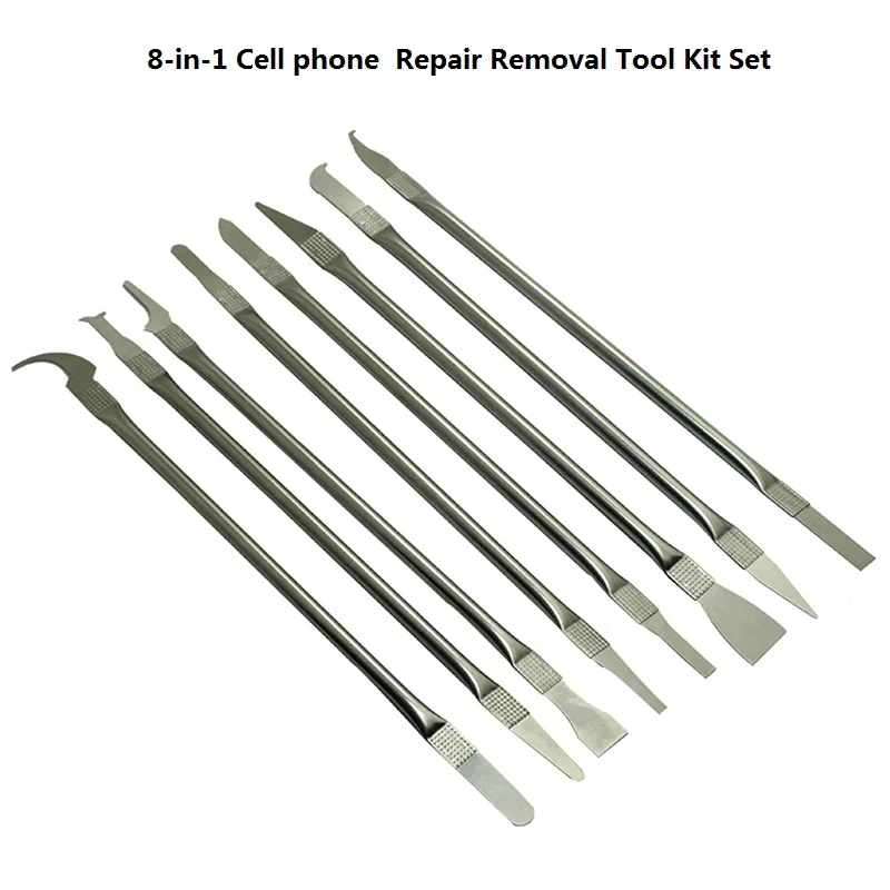 Kit de Herramientas de Reparación y Remoción de Chip IC 8 en 1 para Teléfono Celular Tableta Portátil Pantalla LCD CPU Separación BGA y Cuchillo de Remoción de Pegamento 2
