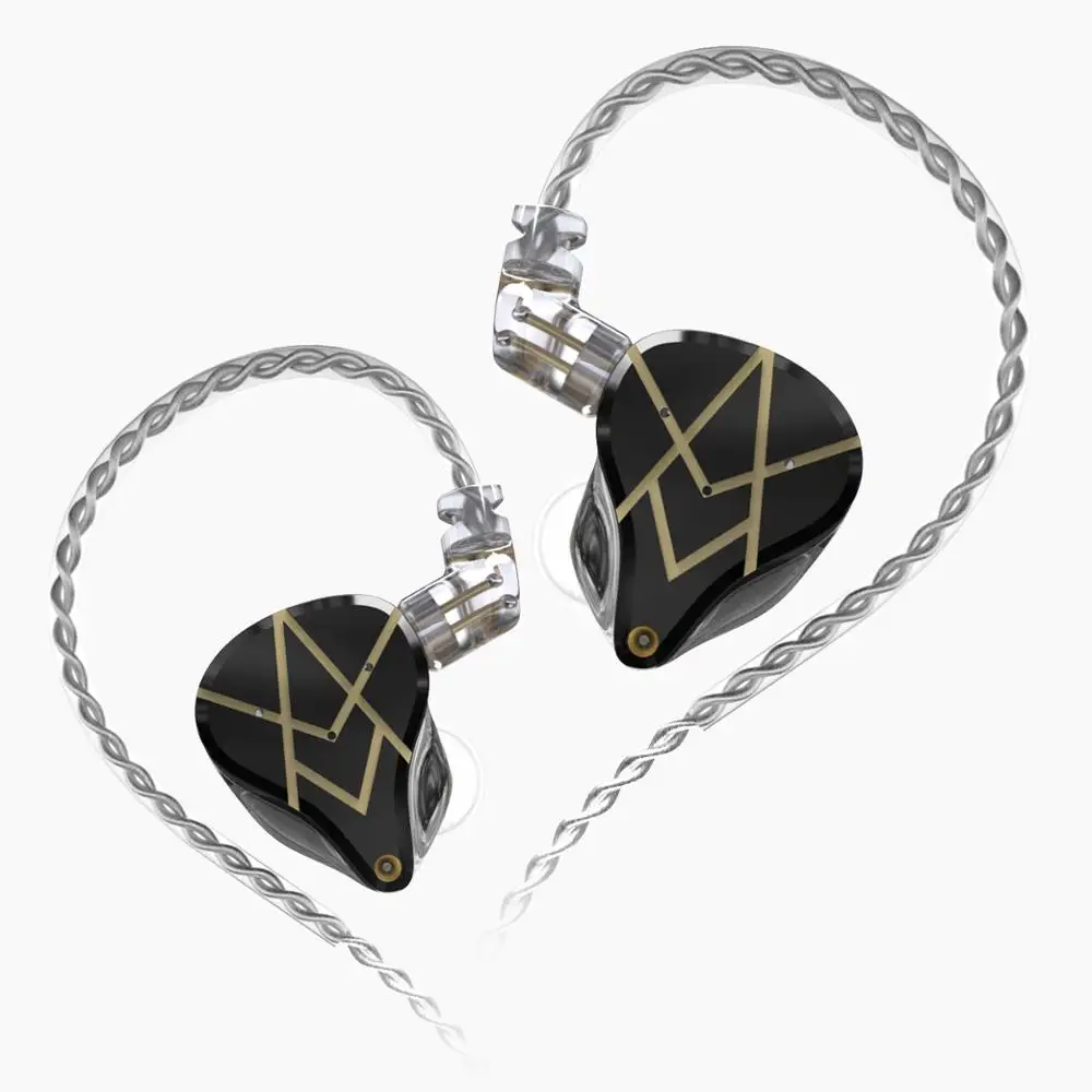 Kz asxヘッドセット20 baユニットハイファイ低音でバランス
