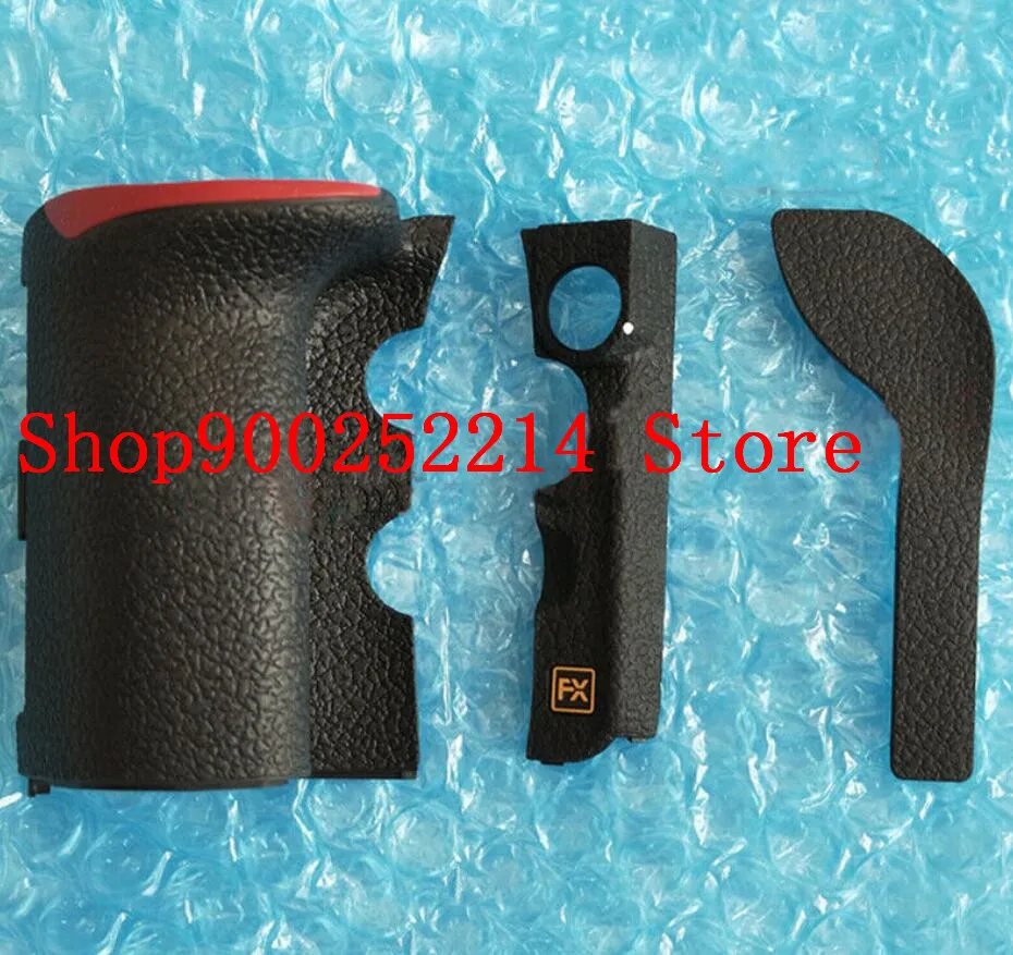 

A Set of 3PCS Bady rubber (Grip+left side+thumb) repair parts For Nikon D850 SLR