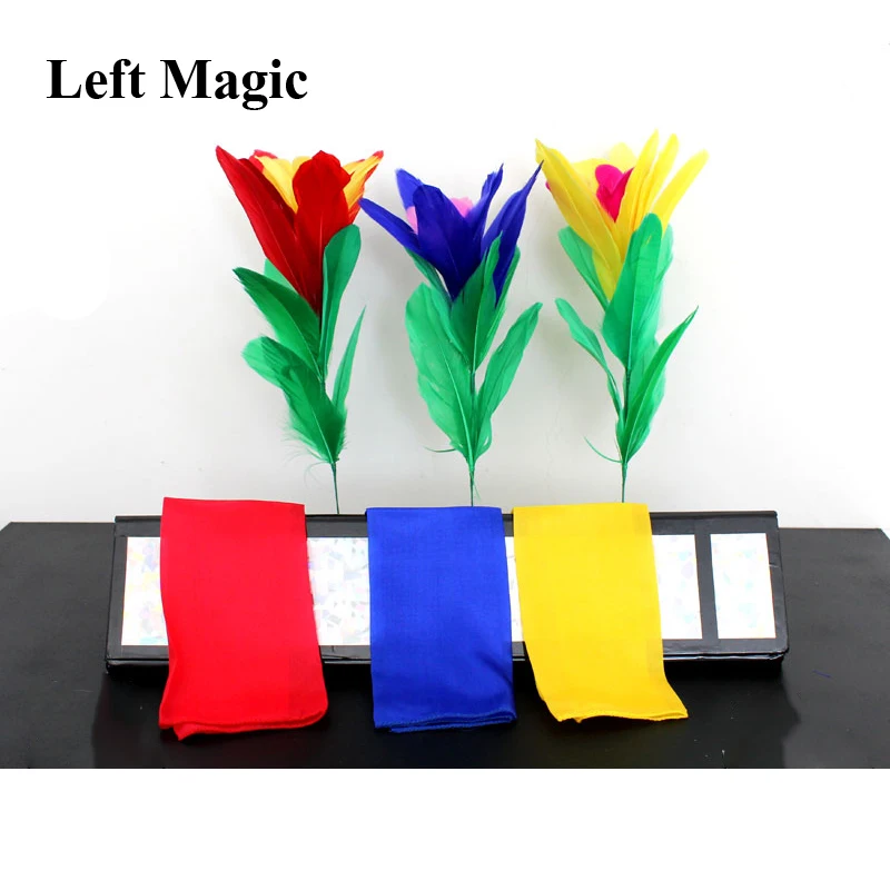 

Flower Triangle Magic Tricks Flowers Appears From Empty Tube Magie Magician Stage Illusions Gimmick Props