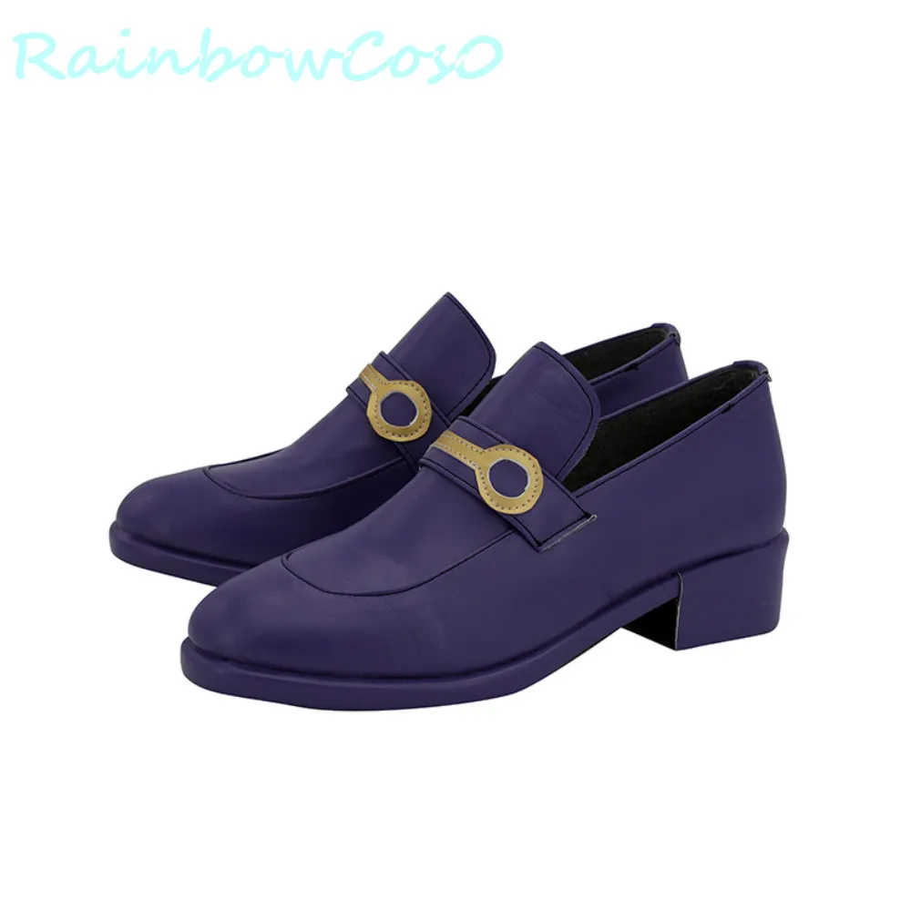 RainbowCos0คอสเพลย์ JoJo 'S Bizarre Adventure Higashikata Josuke Boots Props เกมอะนิเมะฮาโลวีน