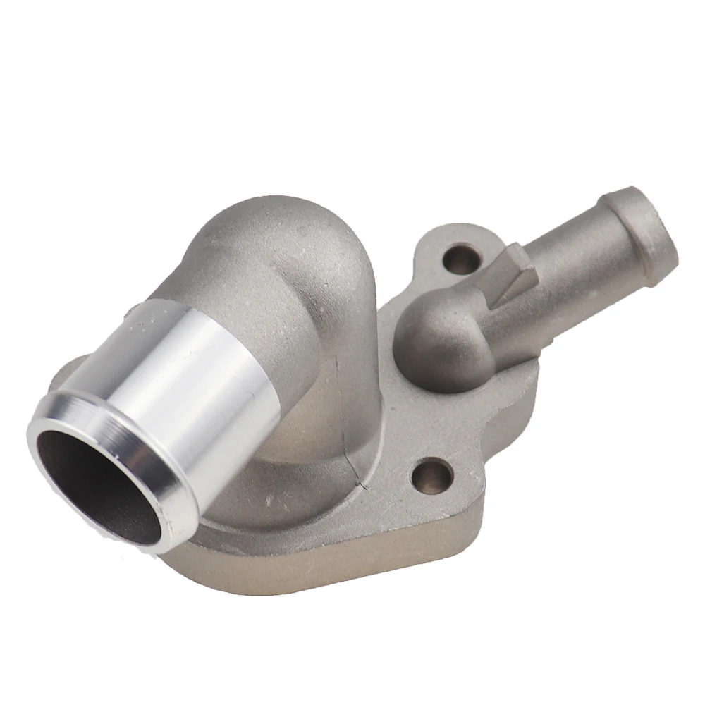 Upgrade Aluminum Engine Cooling Thermostat Housing Cover Auto Engine Coolant Water Flange For Mini Cooper 2002-2008 11537512733