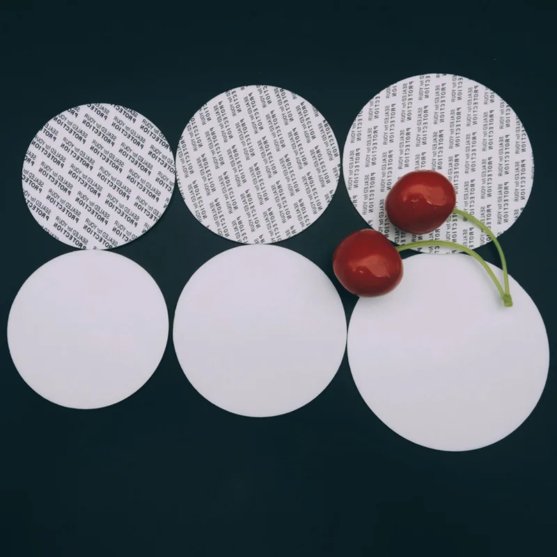 سدادة رغوية ذاتية اللصق ، 500 قطعة ، برطمان مستحضرات التجميل ، سدادة أمان للطعام ، 50 مللي متر/65 مللي متر/95 مللي متر/101 مللي متر