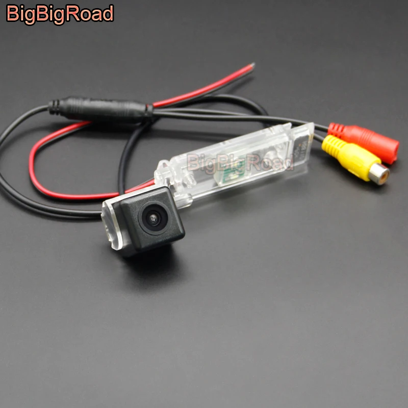 BigBigRoad Wireless Rear View Camera HD Color Image For Geely Emgrand Global Hawk GX2 EV8 Englon SC6 EC825 8 King Kong Panda