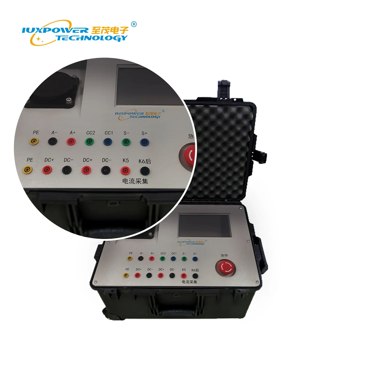 EVD1000D المحمولة سيارة كهربائية تيار مستمر شحن كومة البينية اختبار معدات التحقق