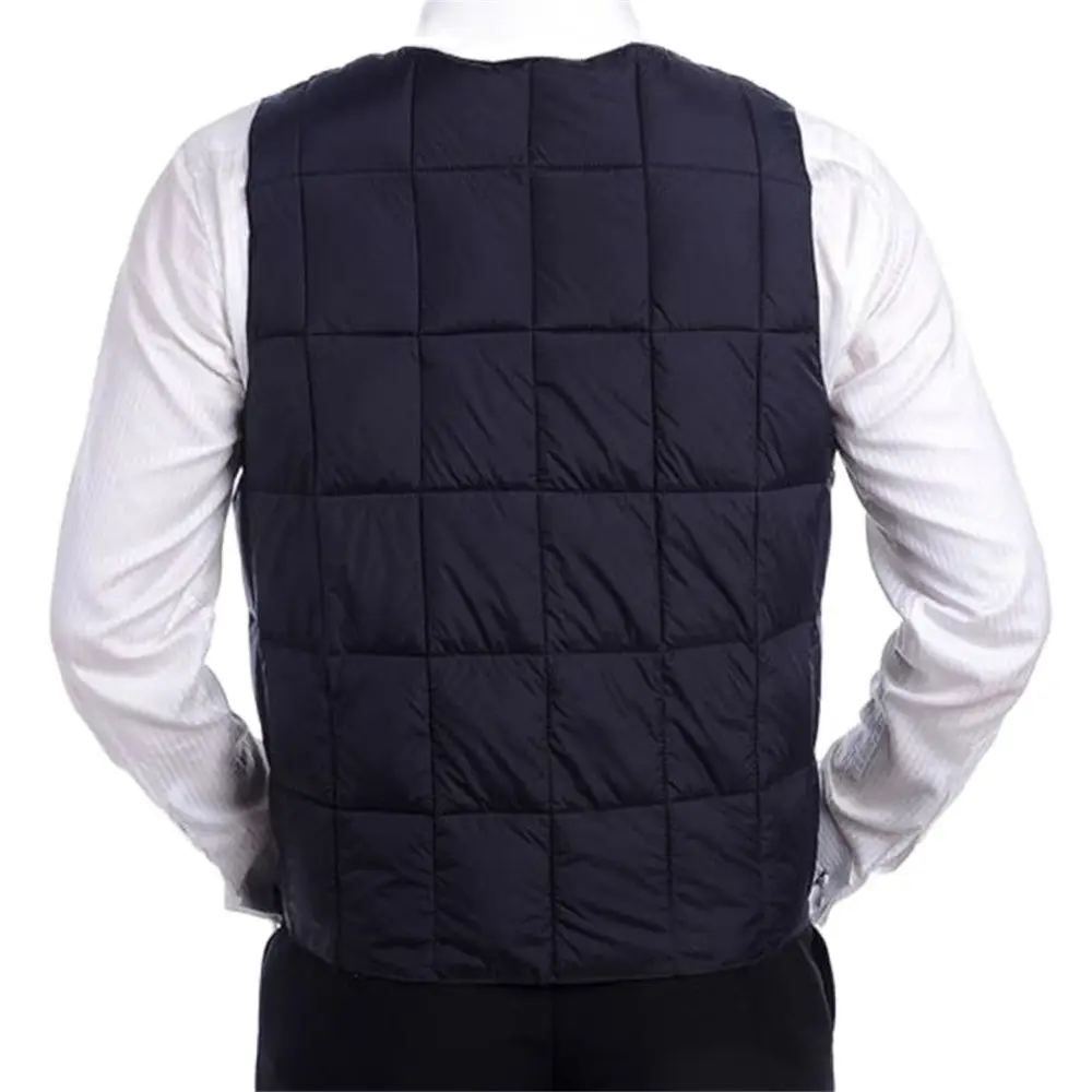 Cotton Padded Vest For Men Winter Thick Warm Streetwear Parka Sleeveless Jacket Casual Button Male Travel Gilet Waistcoat Xl-6xl