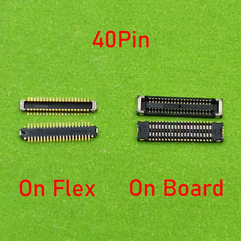 

2pcs 40Pin LCD Display FPC Connector On MotherBoard For Xiaomi 10T/10T Pro/Redmi 9/Note 9 Pro 5G /Pocophone POCO X3 X3 NFC/X3Pro