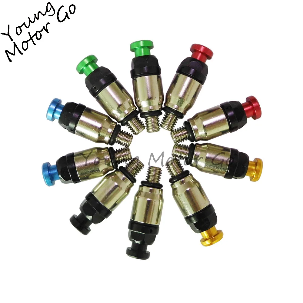 M4*0.7mm M5*0.8mm Front Fork Bleeder Air Valve Fork Relief Fit SX SXF EXC SMR SMCR CRF YZ YZF WRF KXF MZ RMZ