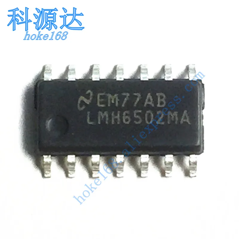 

5pcs/lot LMH6502MA NOPB SOP-14 LMH6502 LMH6502MAX In Stock