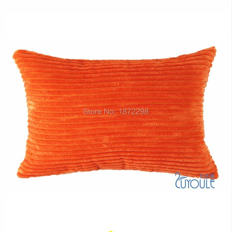 Cord gestreiften Kissen bezüge 30x50cm 50x70cm solide für Sofa Stuhl Auto Kissen bezug HT-NPCJC-CL