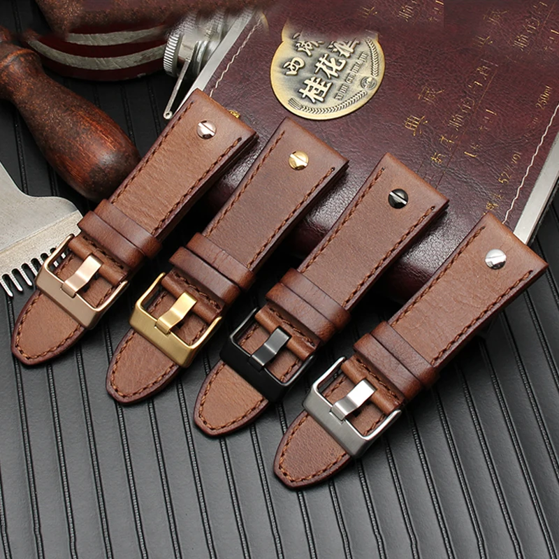 watchband 28mm Genuine leather bracelet diesel watch strap wristwatches band for DZ7193 DZ7214 DZ7311 DZ7312 DZ7313 watch strap