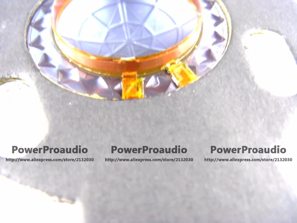 2 قطعة ما بعد البيع الحجاب الحاجز 8 أوم ل JBL 2412 2412h القرن سائق مكبر الصوت الأزرق التيتانيوم سلك مسطح