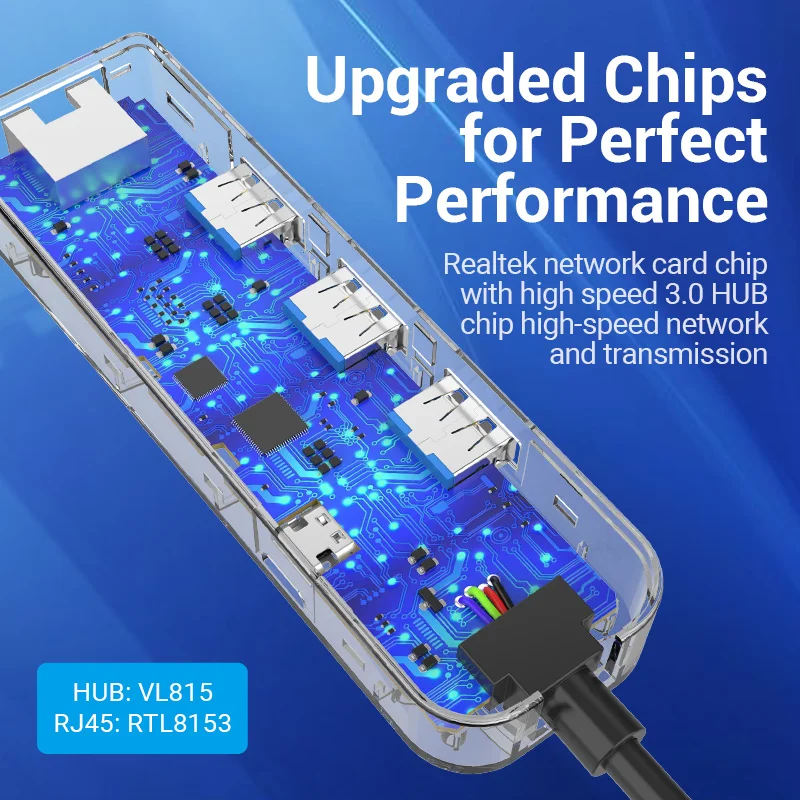 Vention USB C Ethernet Adapter USB Type C to USB 3.0 2.0 RJ45 Lan Adapter for MacBook iPad Pro Type C Network Card USB C Etherne