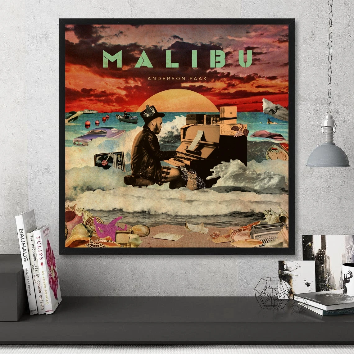 Anderson Paak Malibu Music Album Poster Prints Art Canvas Painting Wall Living Room Home Decor (No Frame)