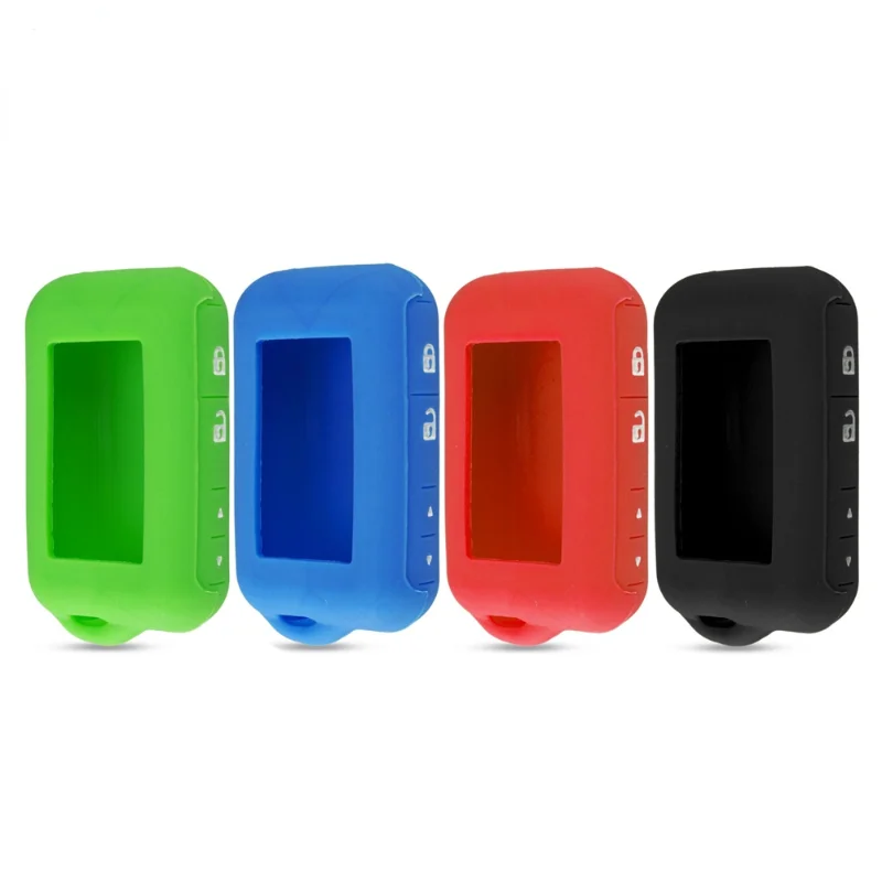 Silicone Key Case for StarLine E90 E63 E91 E61 E95 E66 E60 Russia Two Way Car Alarm System LCD Remote Fob Cover