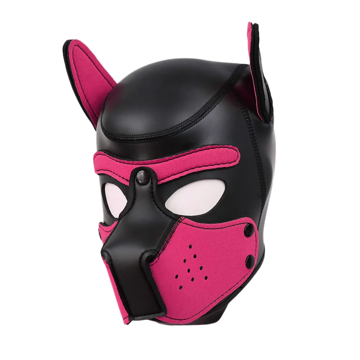 Máscara de animales de Halloween, máscaras de cabeza de perro Multicolor para mascotas, simulación 3D, Cosplay para adultos, juego de rol, máscara de cabeza completa para perro, máscara para cubrir cachorros